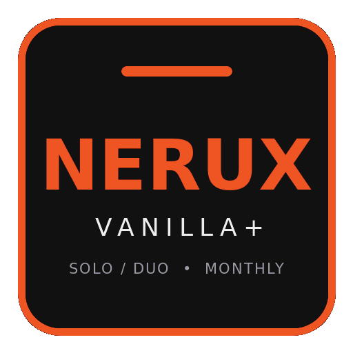 [EU/DE] Vanilla+ Solo/Duo | Monthly | Low Upkeep | No BP Wipes logo